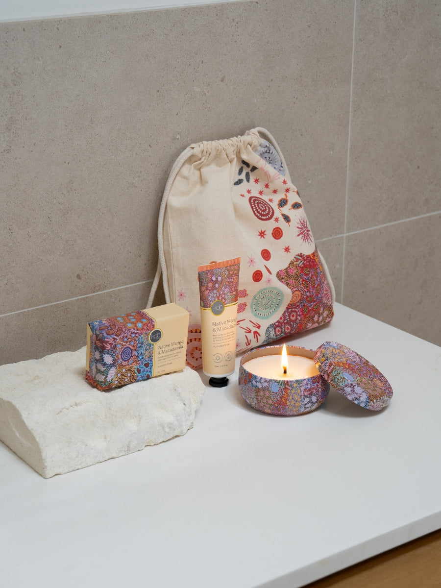 Aboriginal Native Mango &amp; Macadamia Body Gift Set