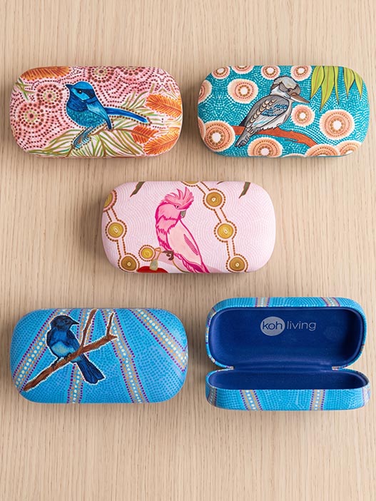 Aboriginal Kookaburra Travel Case