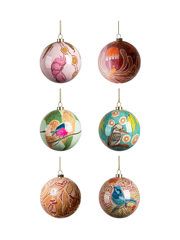 Aboriginal Dreamtime Symphony 6Pack Bauble Bundle