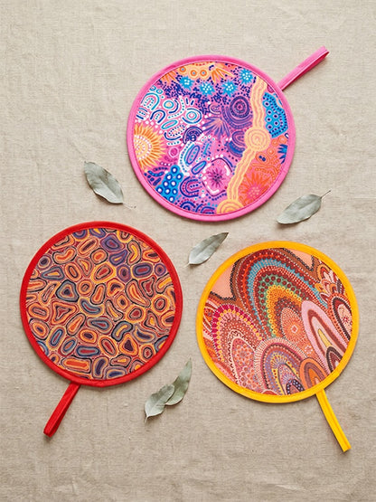 Aboriginal Home Twist Foldable Fan