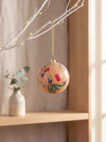 Aboriginal Whispers Through The Bottle Brush Bauble