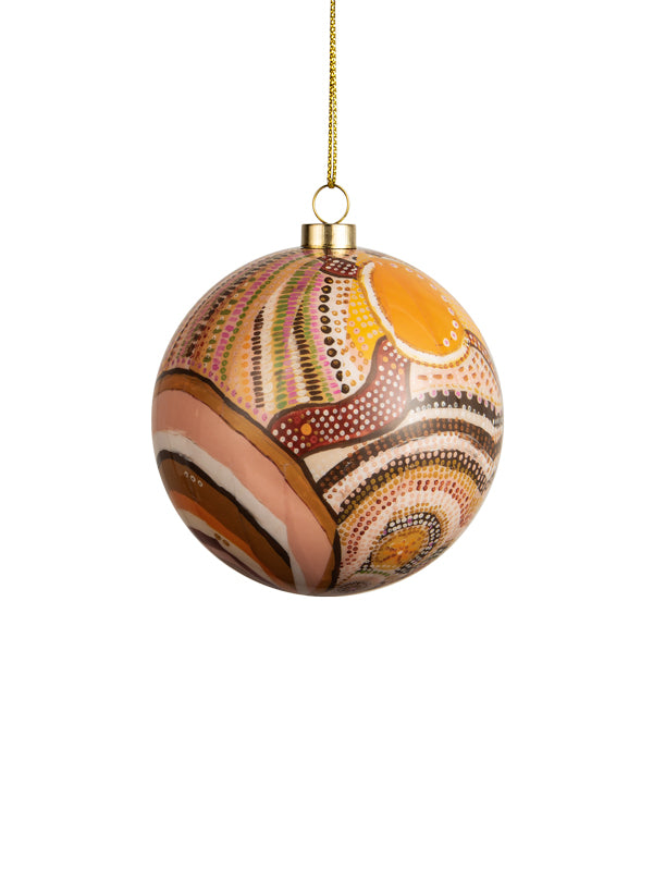 Aboriginal Journeys In The Sun Bauble