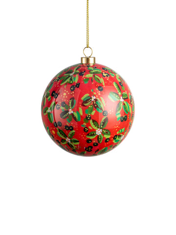 Aboriginal Seeds of Celebration Bauble