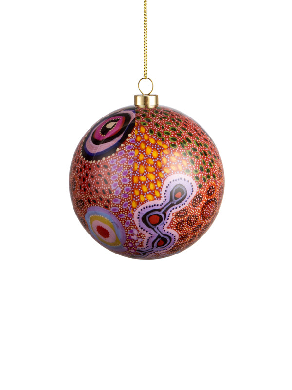 Aboriginal Our Country 6Pack Baubles 2026