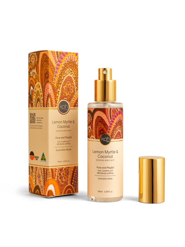 Aboriginal Lemon Myrtle &amp; Coconut Body Mist