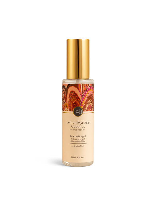 Aboriginal Lemon Myrtle &amp; Coconut Body Mist