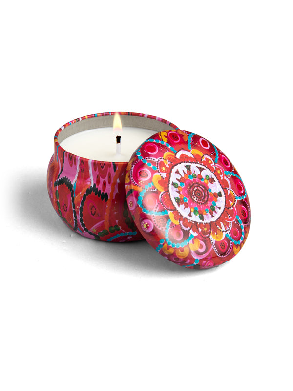 Aboriginal Scented Christmas Bush Candle Tin