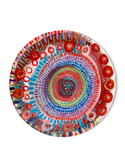 Aboriginal Looking Back 4Pack Coaster