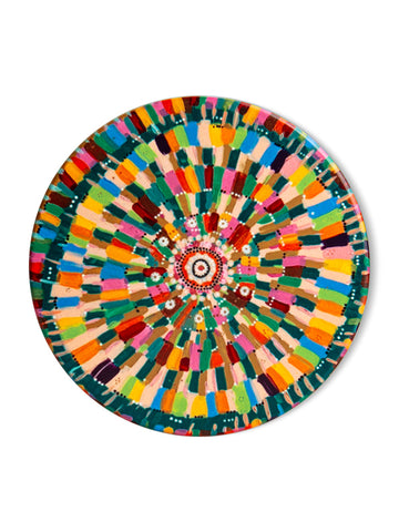 Aboriginal We Are One Ceramic Coaster