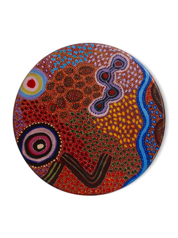 Aboriginal Our Country Ceramic Coaster