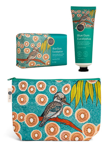 Aboriginal Blue Gum Eucalyptus Hand &amp; Body Gift Set