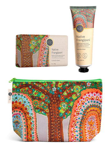 Aboriginal Native Frangipani Hand &amp; Body Gift Set