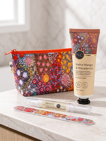 Aboriginal Native Mango &amp; Macadamia Hand &amp; Nail Care Gift Set