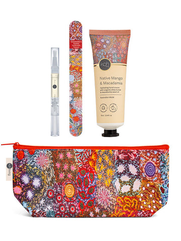 Aboriginal Native Mango &amp; Macadamia Hand &amp; Nail Care Gift Set