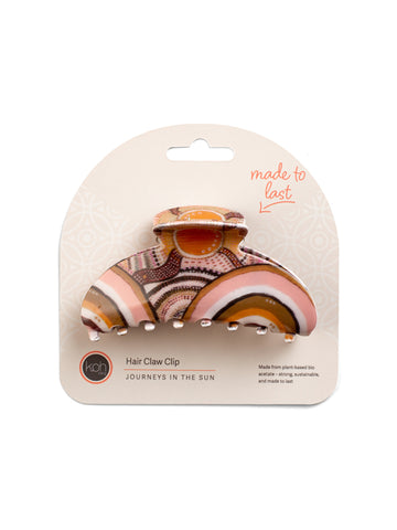 Aboriginal Journeys in the Sun Hair Claw Clip