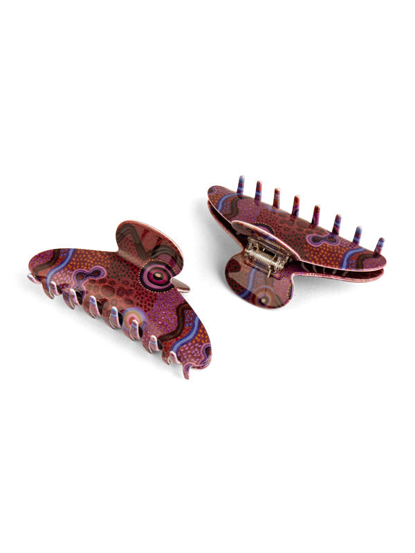 Aboriginal Our Country Hair Claw Clip