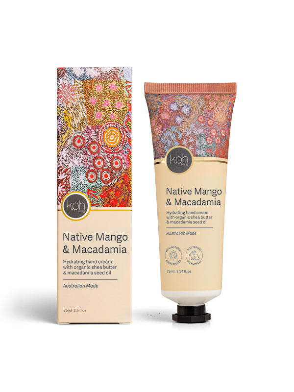 Aboriginal Native Mango &amp; Macadamia Hand Cream