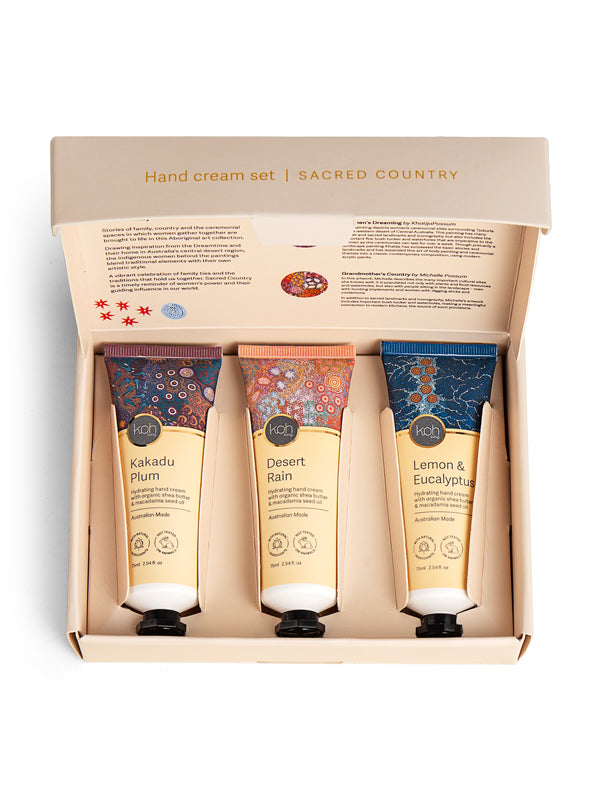 Aboriginal Sacred Country Hand Cream Set