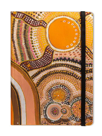 Aboriginal Journeys In The Sun Soft Cover Journal