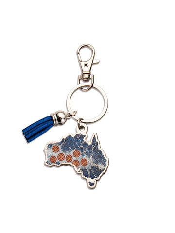Aboriginal Seven Sisters Australia Keyring