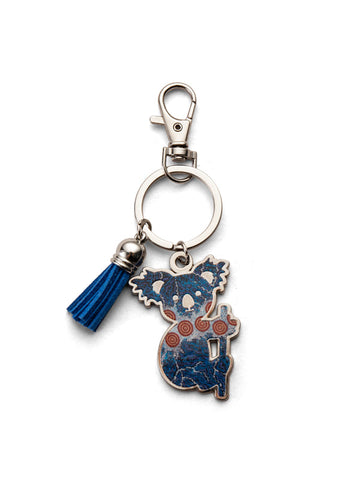 Aboriginal Seven Sisters Koala Keyring