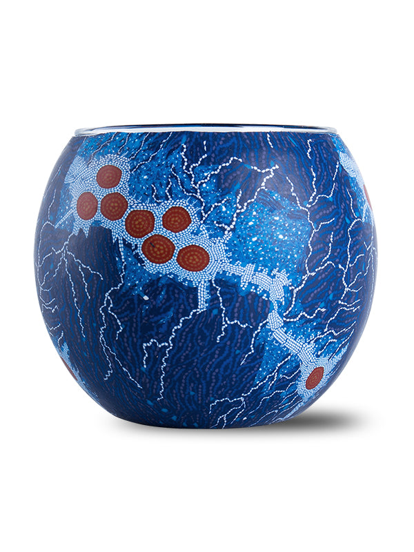 Aboriginal Seven Sisters Tealight Candle Holder