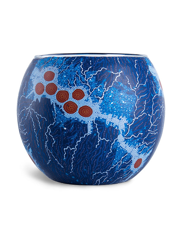 Aboriginal Seven Sisters Tealight Candle Holder