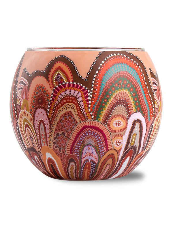 Aboriginal Home Tealight Candle Holder