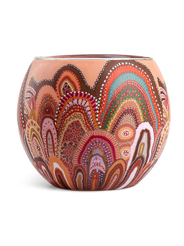 Aboriginal Home Tealight Candle Holder
