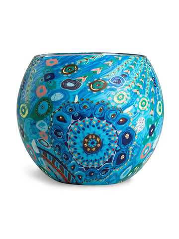 Aboriginal Girambit Tealight Candle Holder