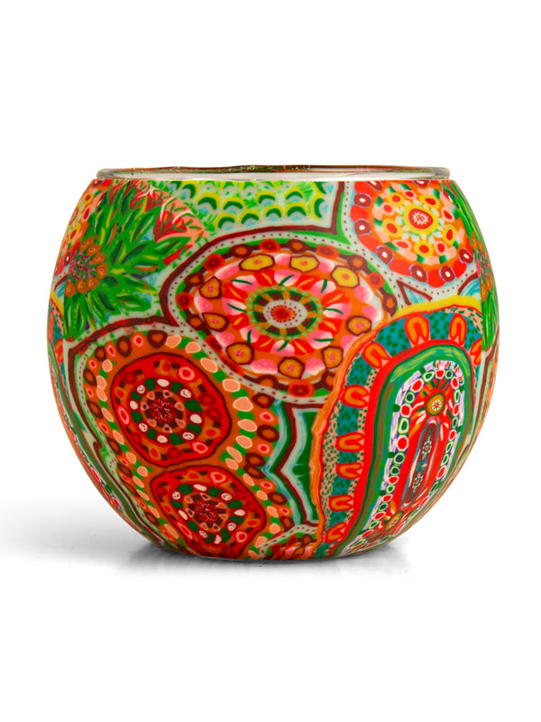 Aboriginal The Gift Tealight Candle Holder