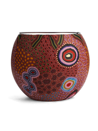 Aboriginal Our Country Tealight Candle Holder