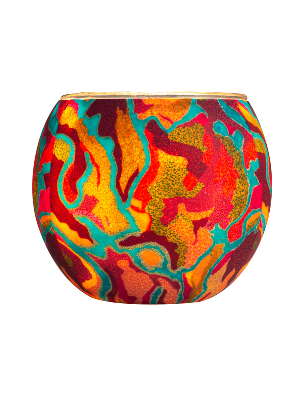 Aboriginal Pilbara Creeks Tealight Candle Holder