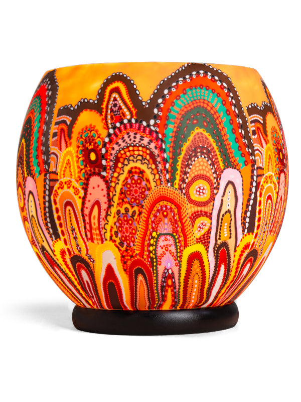 Aboriginal Home 30cm Lamp