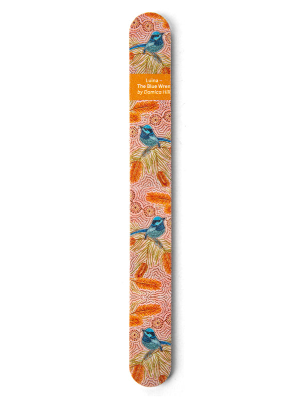 Aboriginal Blue Wren Nail File