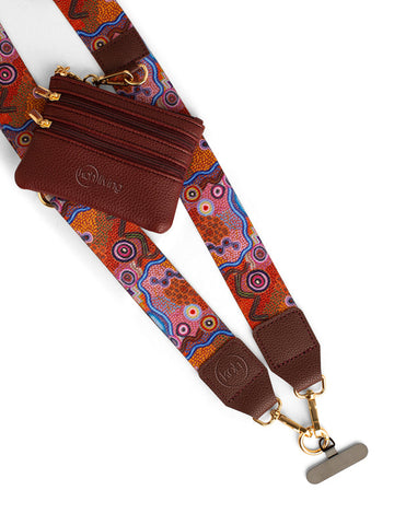 Aboriginal Our Country Mobile Phone Lanyard Strap