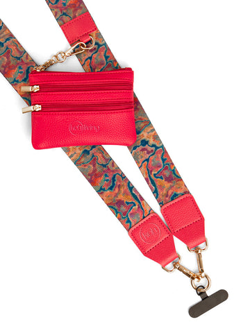 Aboriginal Pilbara Creeks Mobile Phone Lanyard Strap