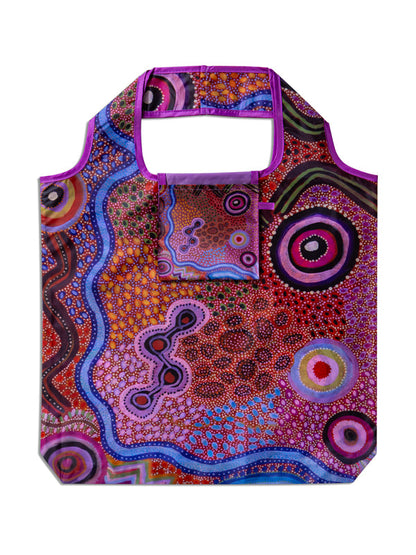 Aboriginal Our Country Recycled Plastic Bottle Bag 45cm