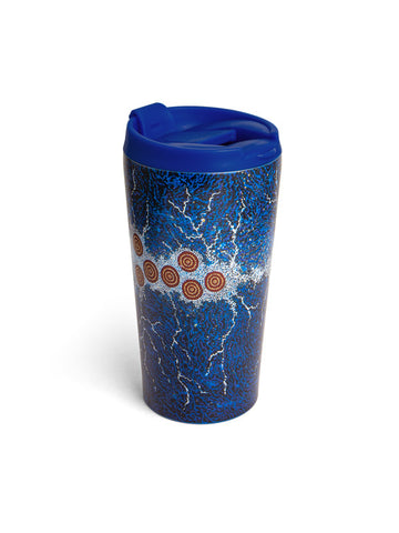 Aboriginal Seven Sisters Stainless Steel Travel Mug