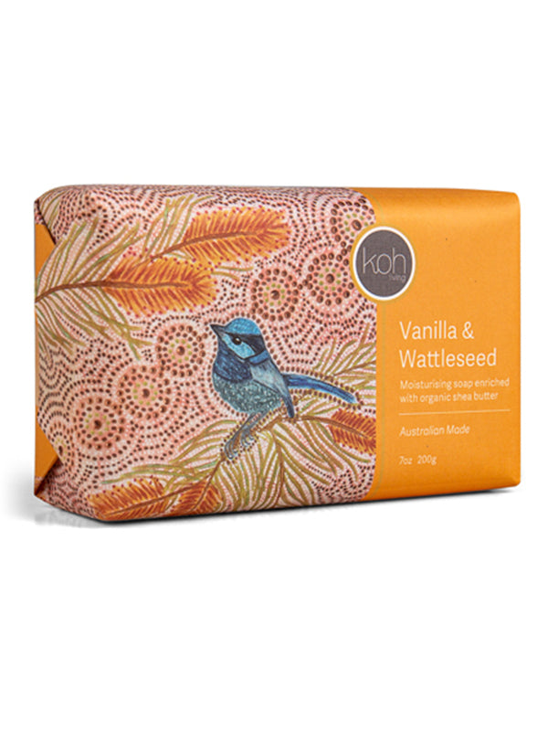 Aboriginal Vanilla &amp; Wattleseed Soap