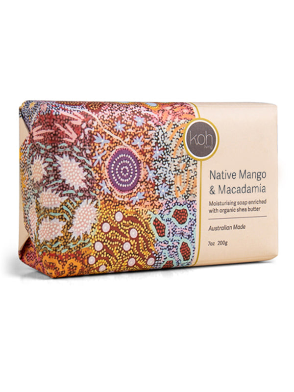 Aboriginal Scented Native Mango &amp; Macadamia Soap