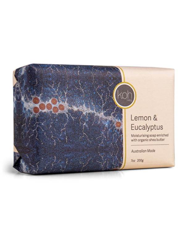 Aboriginal Scented Lemon &amp; Eucalyptus Soap