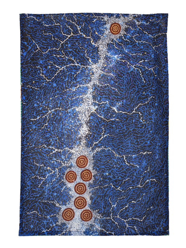 Aboriginal Seven Sisters Cotton Tea Towel