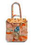 Aboriginal Blue Wren Double Handled Tote Bag