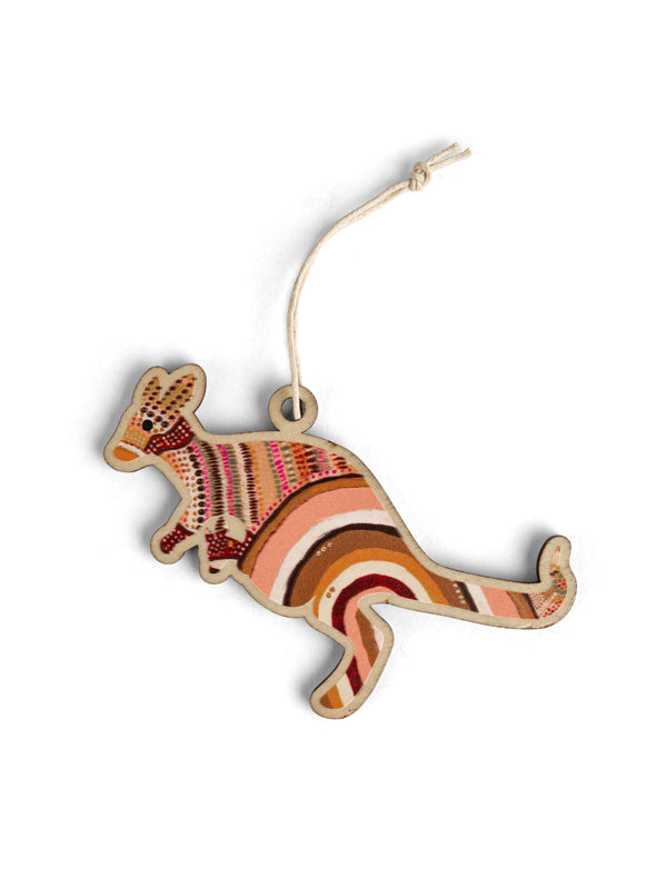 Aboriginal Christmas Kangaroo Decoration Journeys In The Sun