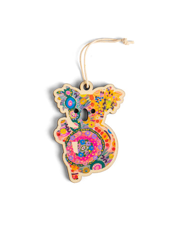 Aboriginal Christmas Koala Decoration Euphoric