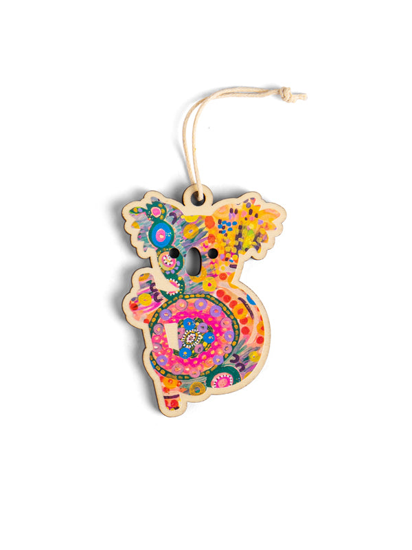 Aboriginal Christmas Koala Decoration Euphoric