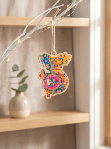Aboriginal Christmas Koala Decoration Euphoric