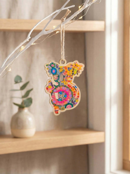 Aboriginal Christmas Koala Decoration Euphoric