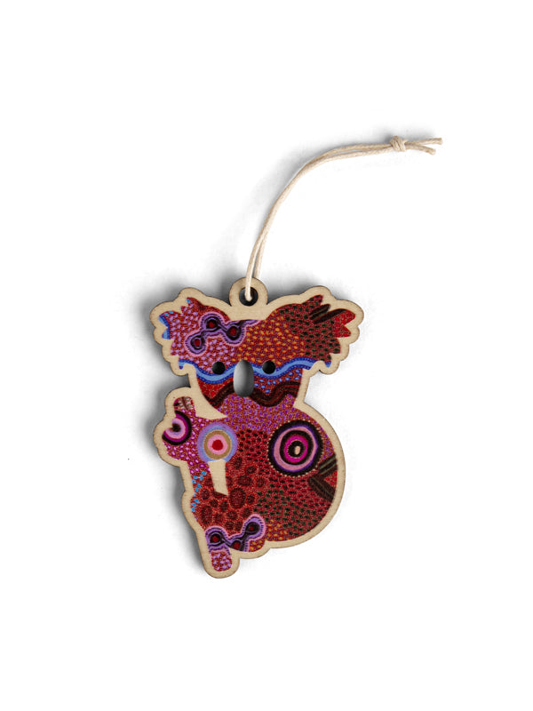 Aboriginal Christmas Koala Decoration Our Country